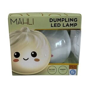 Mahli Dumpling LED Lamp Battery Powered Ambient Light Fun Functional Cute‎ Decor